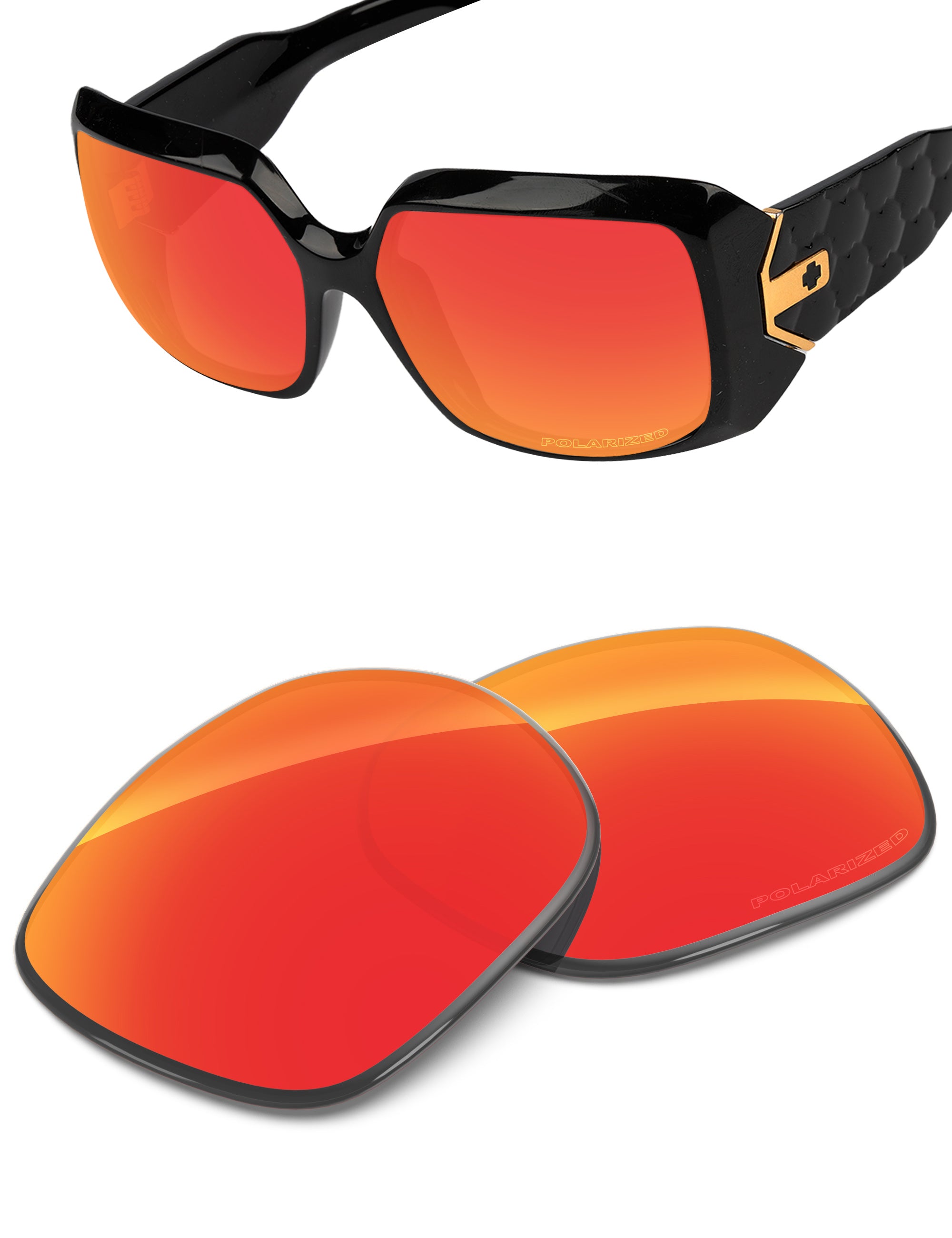 Fire Red FlashMirror™-Polarized