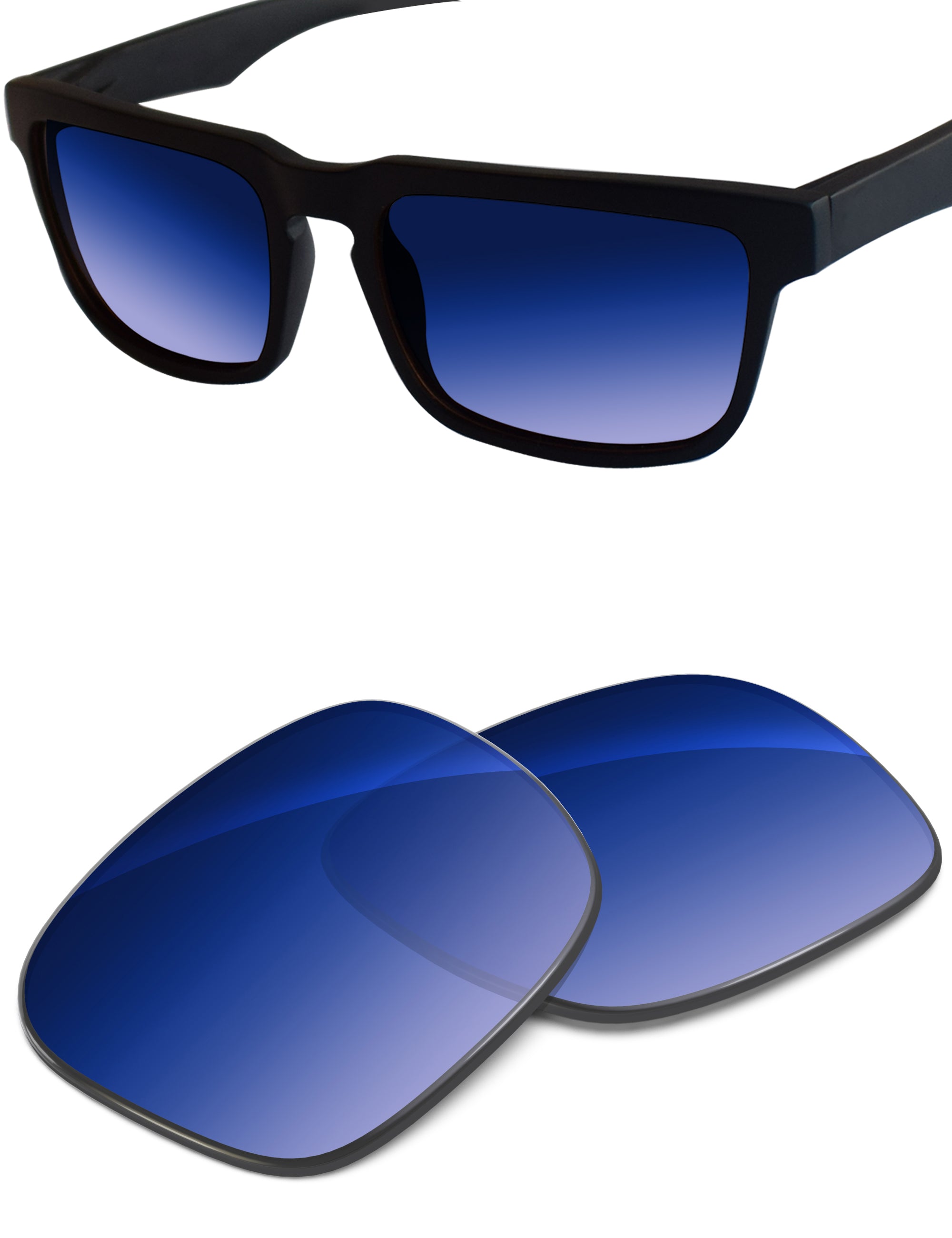 Aqua Blue Gradient-Non-Polarized