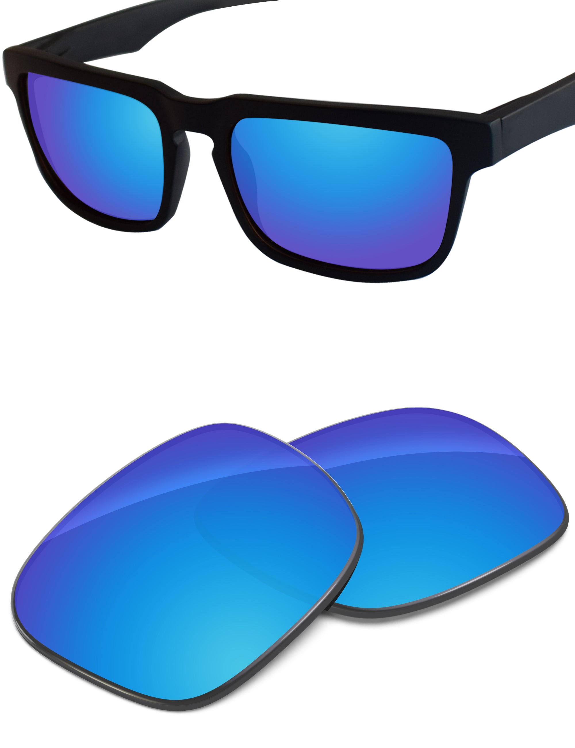 Sky Blue FlashMirror™-Non-Polarized