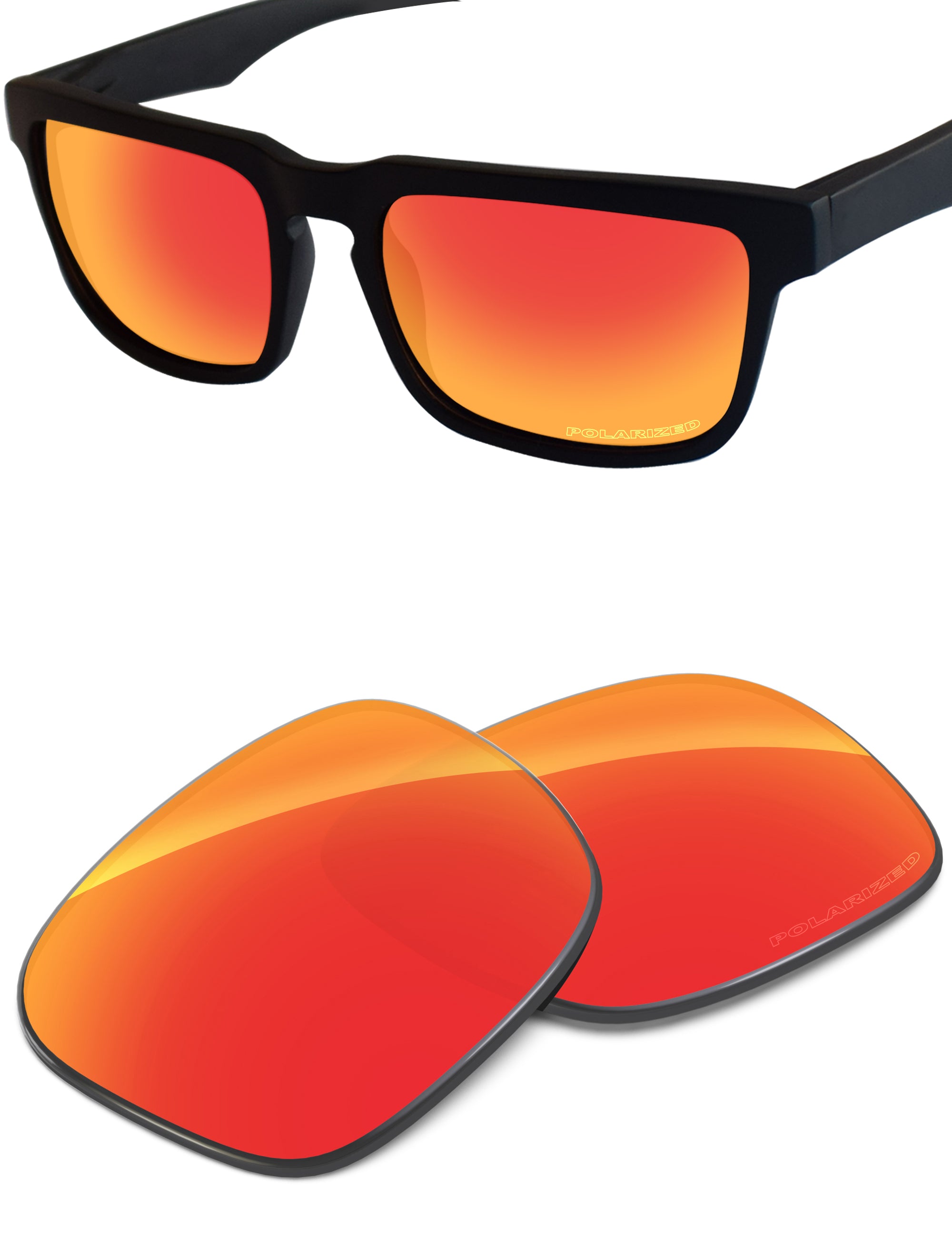 Fire Red FlashMirror™-Polarized