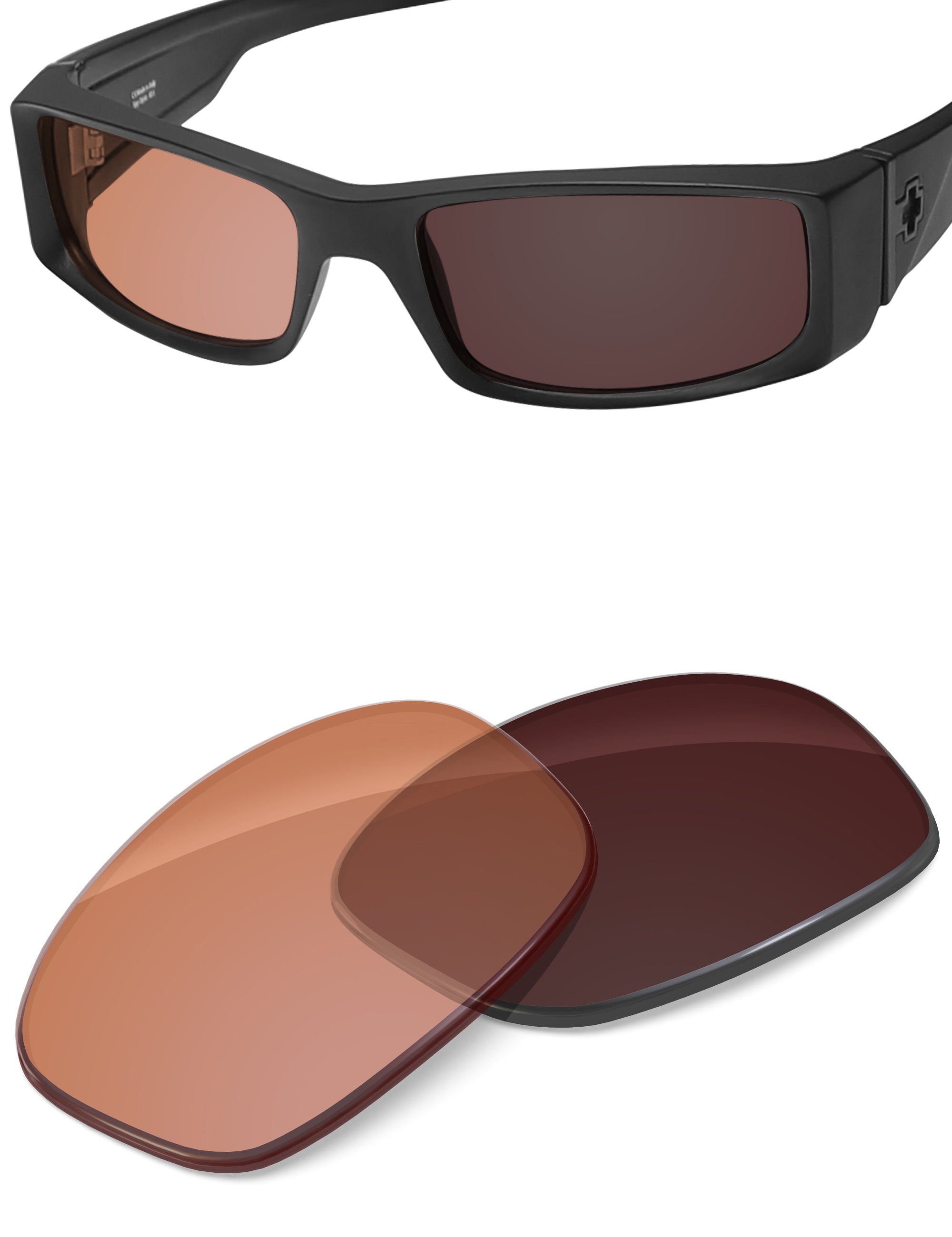 Orange Tint Photochromic-Non-Polarized