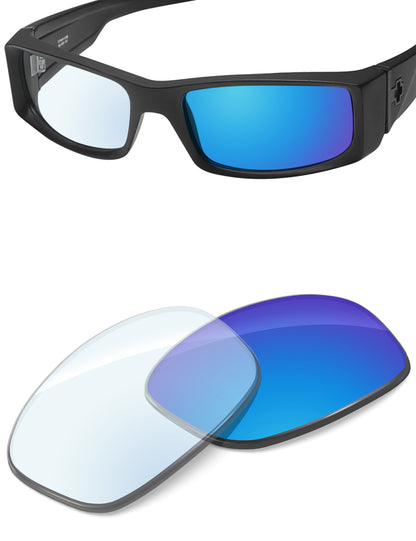 Sky Blue FlashMirror™ Photochromic-Non-Polarized