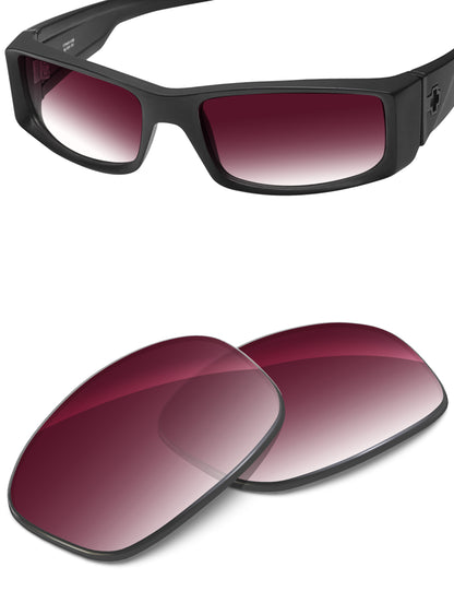 Wine Red Gradient-Non-Polarized