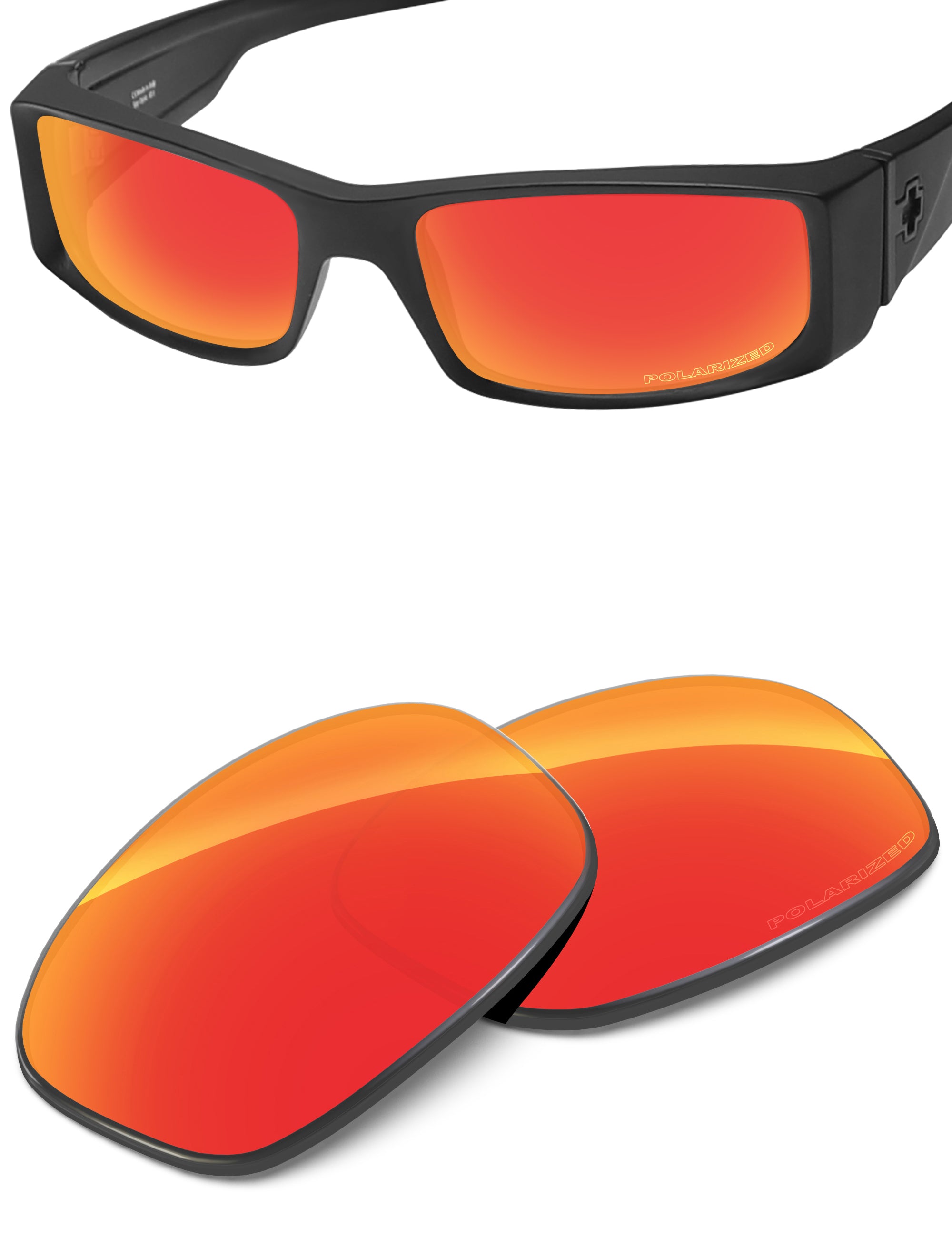 Fire Red FlashMirror™-Polarized