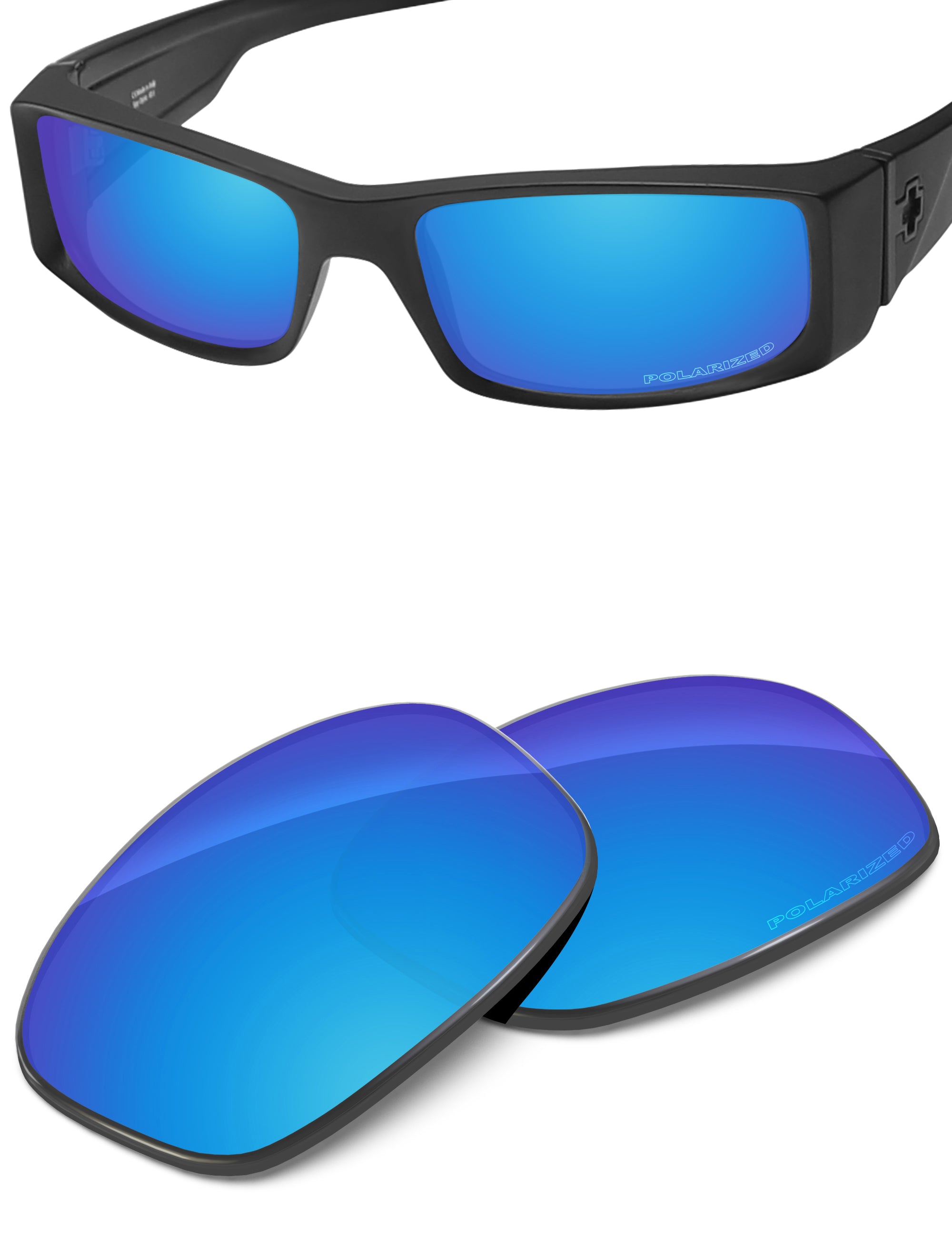 Sky Blue FlashMirror™-Polarized