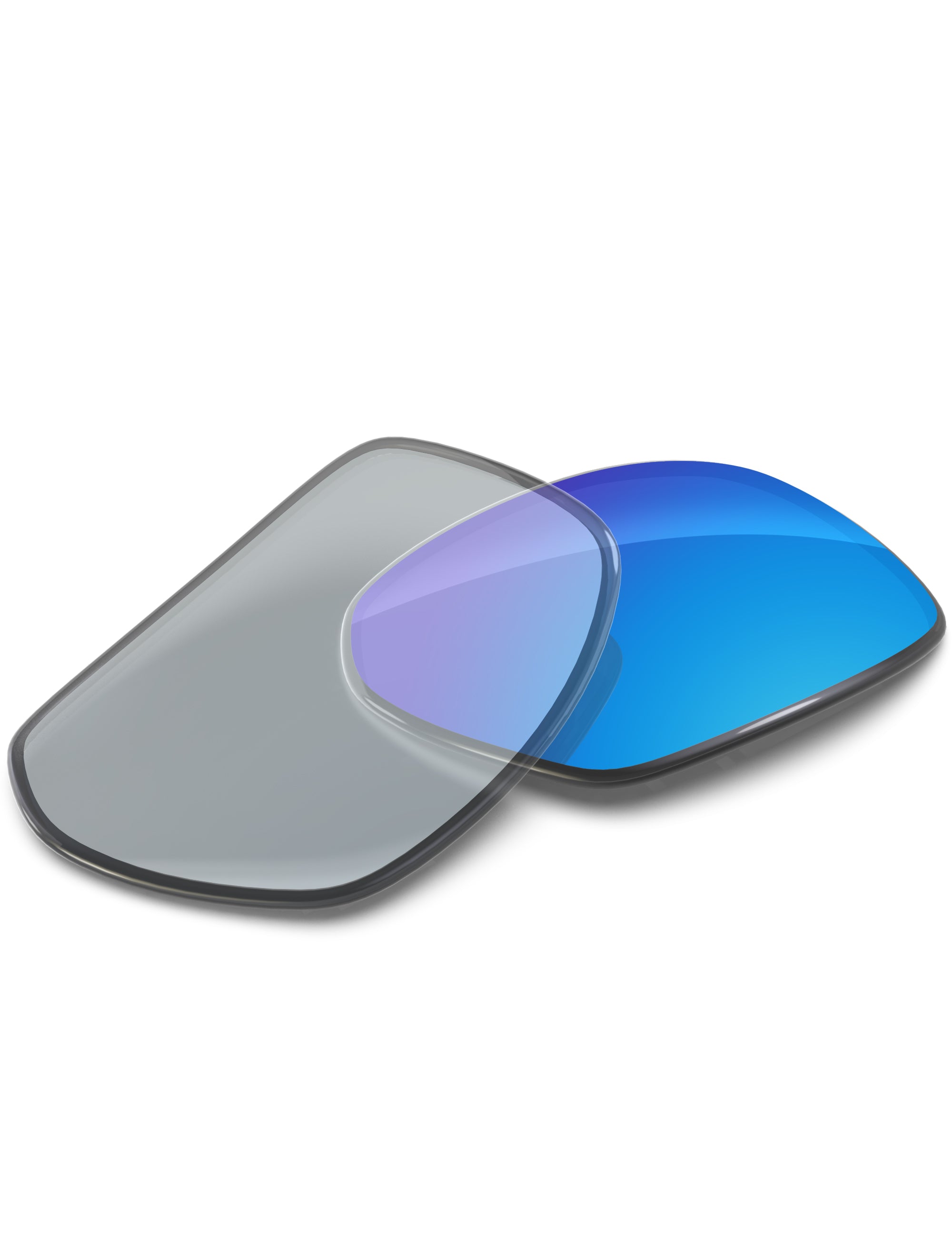 Sky Blue FlashMirror™ Photochromic-Non-Polarized