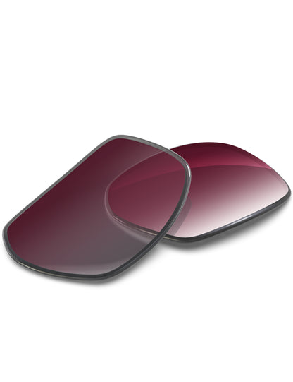 Wine Red Gradient-Non-Polarized