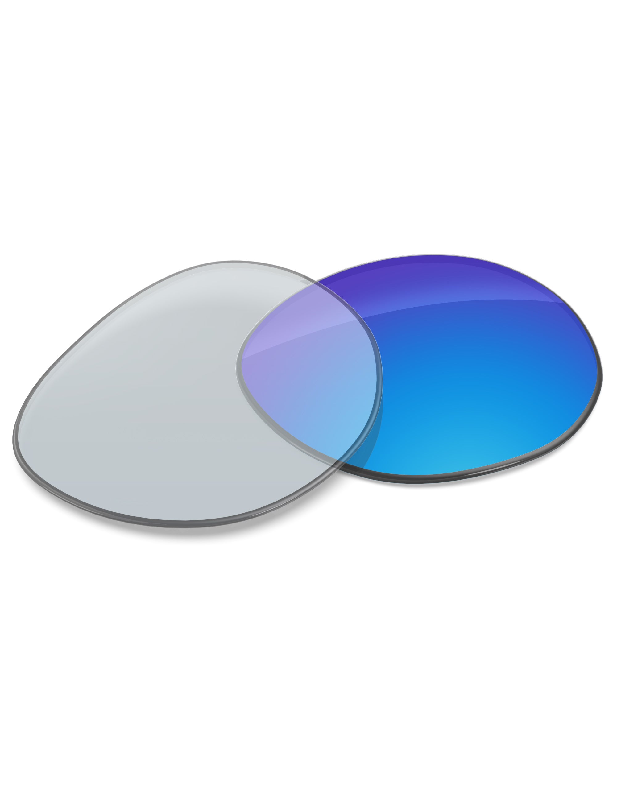 Sky Blue FlashMirror™ Photochromic-Non-Polarized