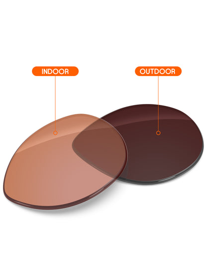 Orange Tint Photochromic-Non-Polarized