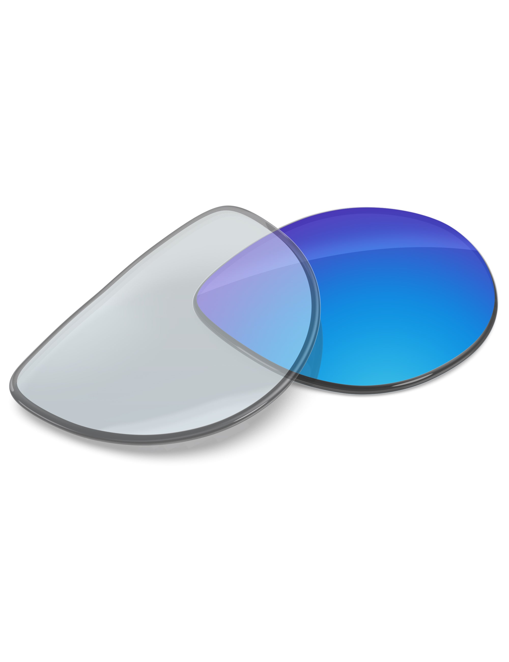 Sky Blue FlashMirror™ Photochromic-Non-Polarized