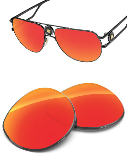 Fire Red FlashMirror™-Non-Polarized