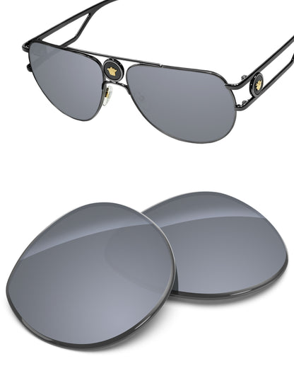 Silver Metallic FlashMirror™-Non-Polarized