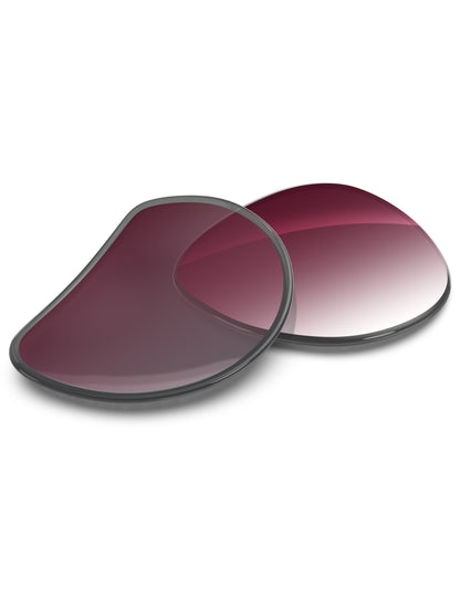 Wine Red Gradient-Non-Polarized