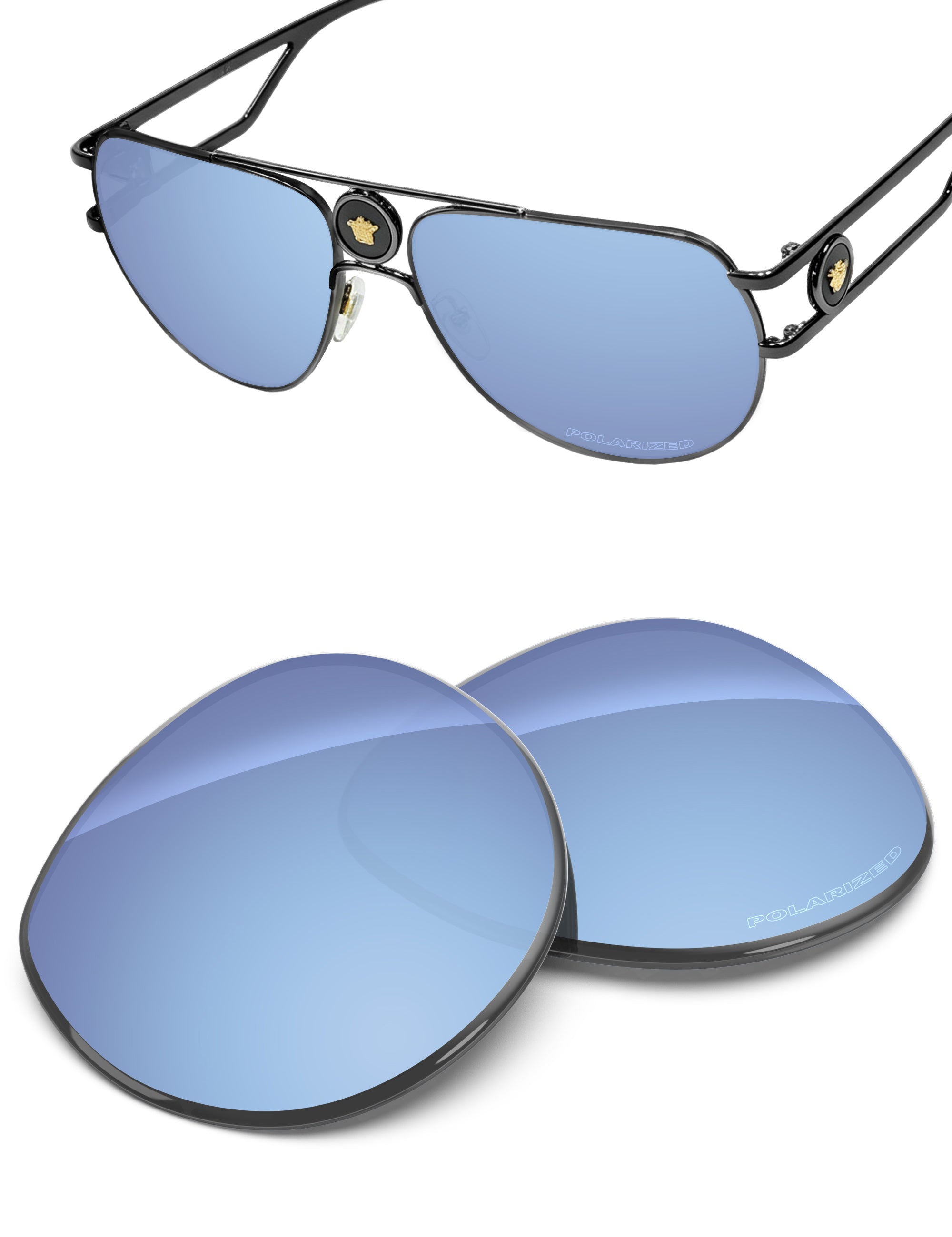 Aqua Blue FlashMirror™-Polarized