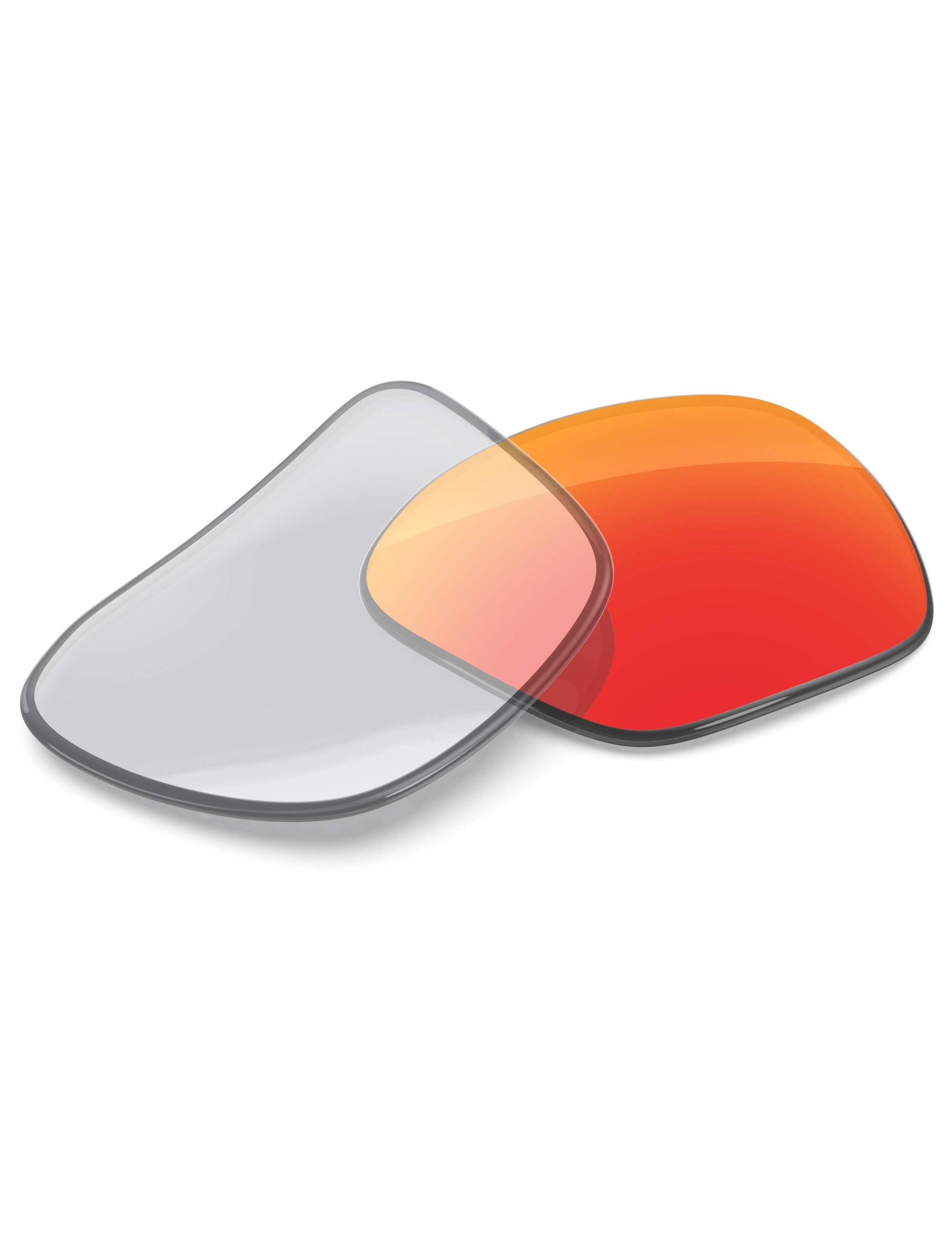 Fire Red FlashMirror™ Photochromic-Non-Polarized