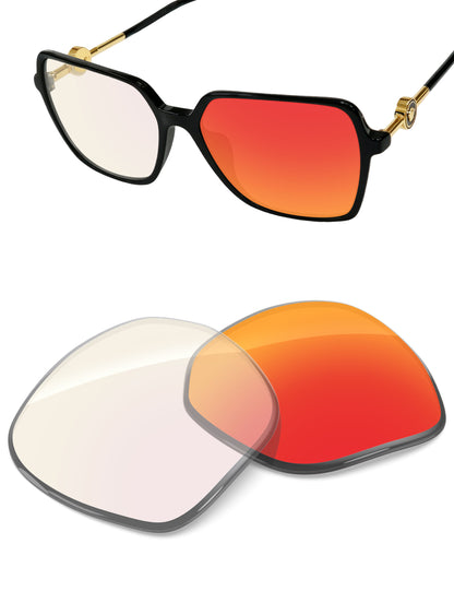 Fire Red FlashMirror™ Photochromic-Non-Polarized