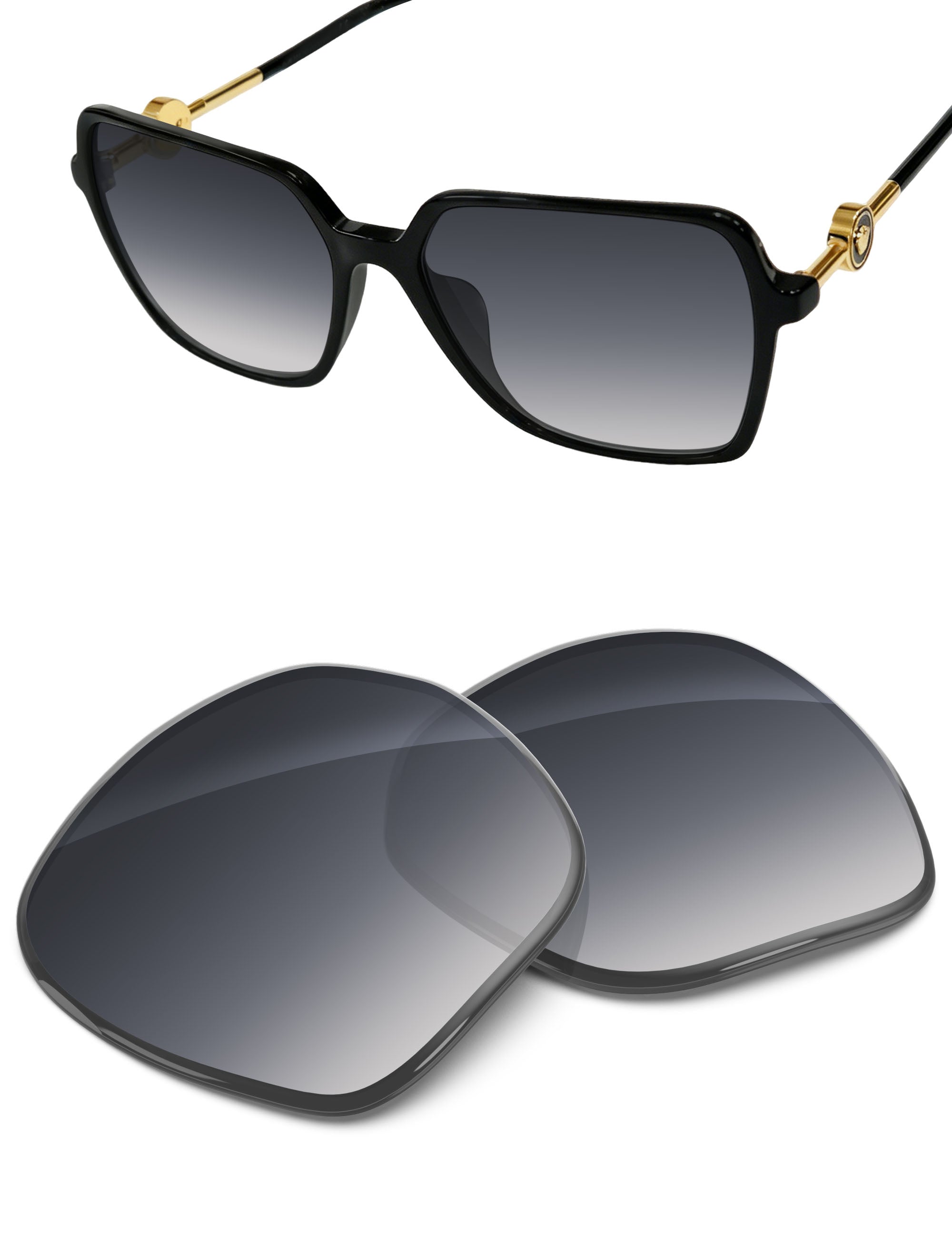 Gray Gradient-Non-Polarized