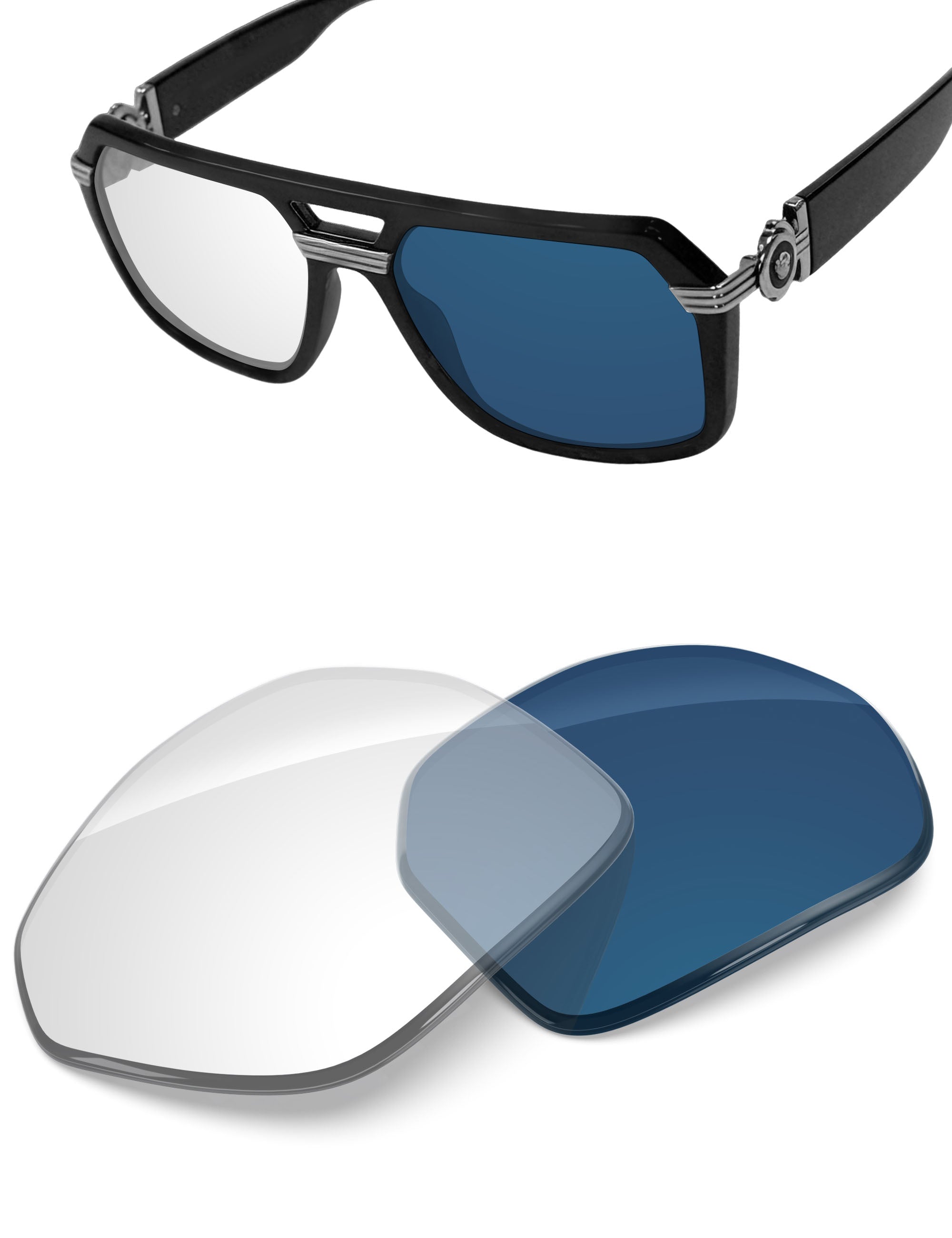Adapt Blue Photochromic-Non-Polarized