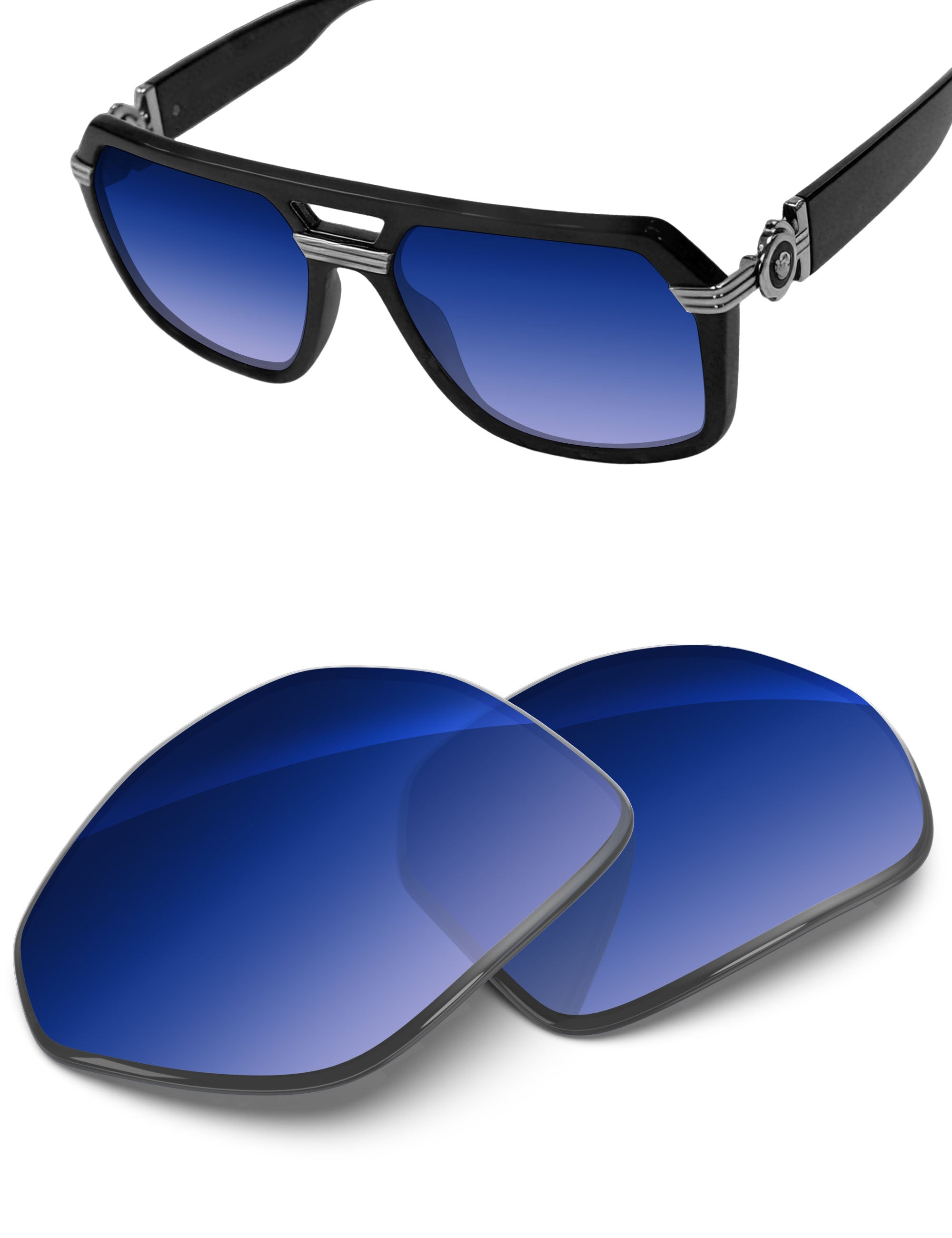 Aqua Blue Gradient-Non-Polarized