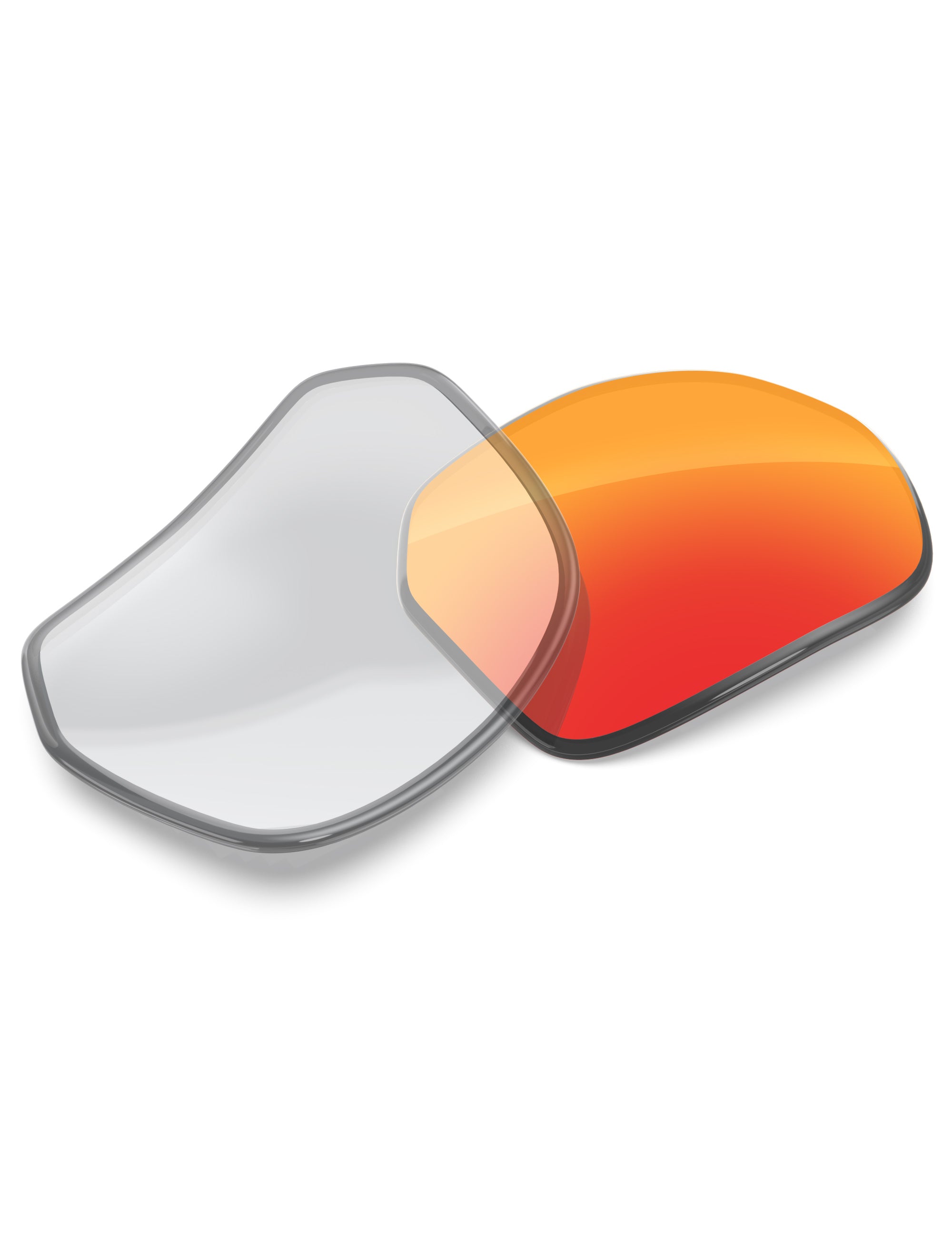 Fire Red FlashMirror™ Photochromic-Non-Polarized