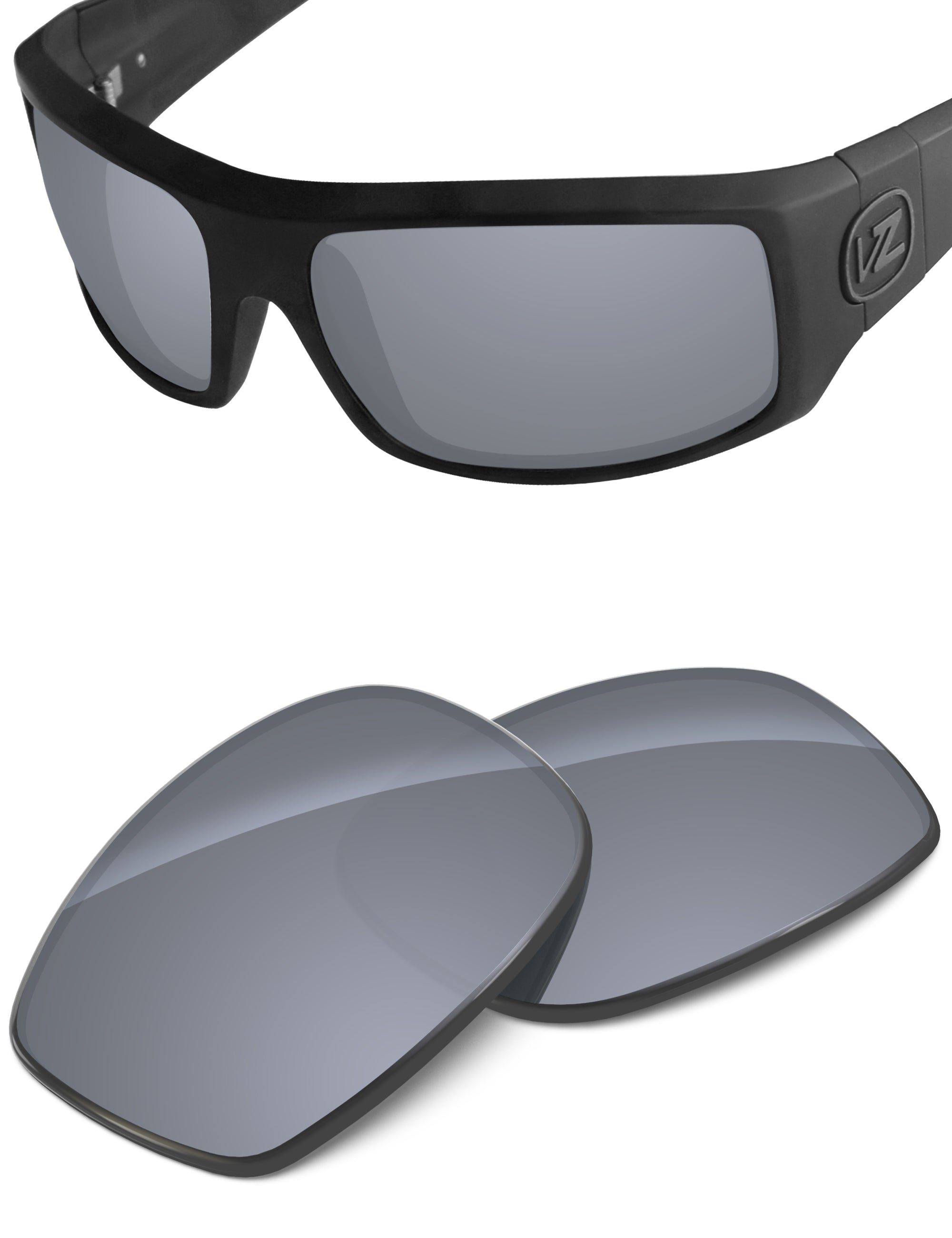 Silver Metallic FlashMirror™-Non-Polarized