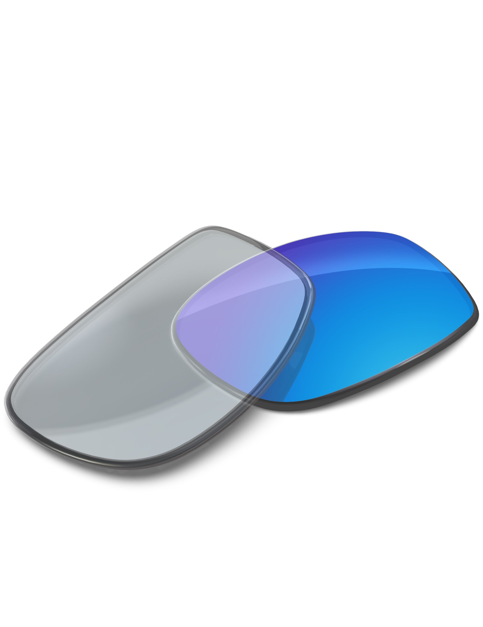 Sky Blue FlashMirror™ Photochromic-Non-Polarized