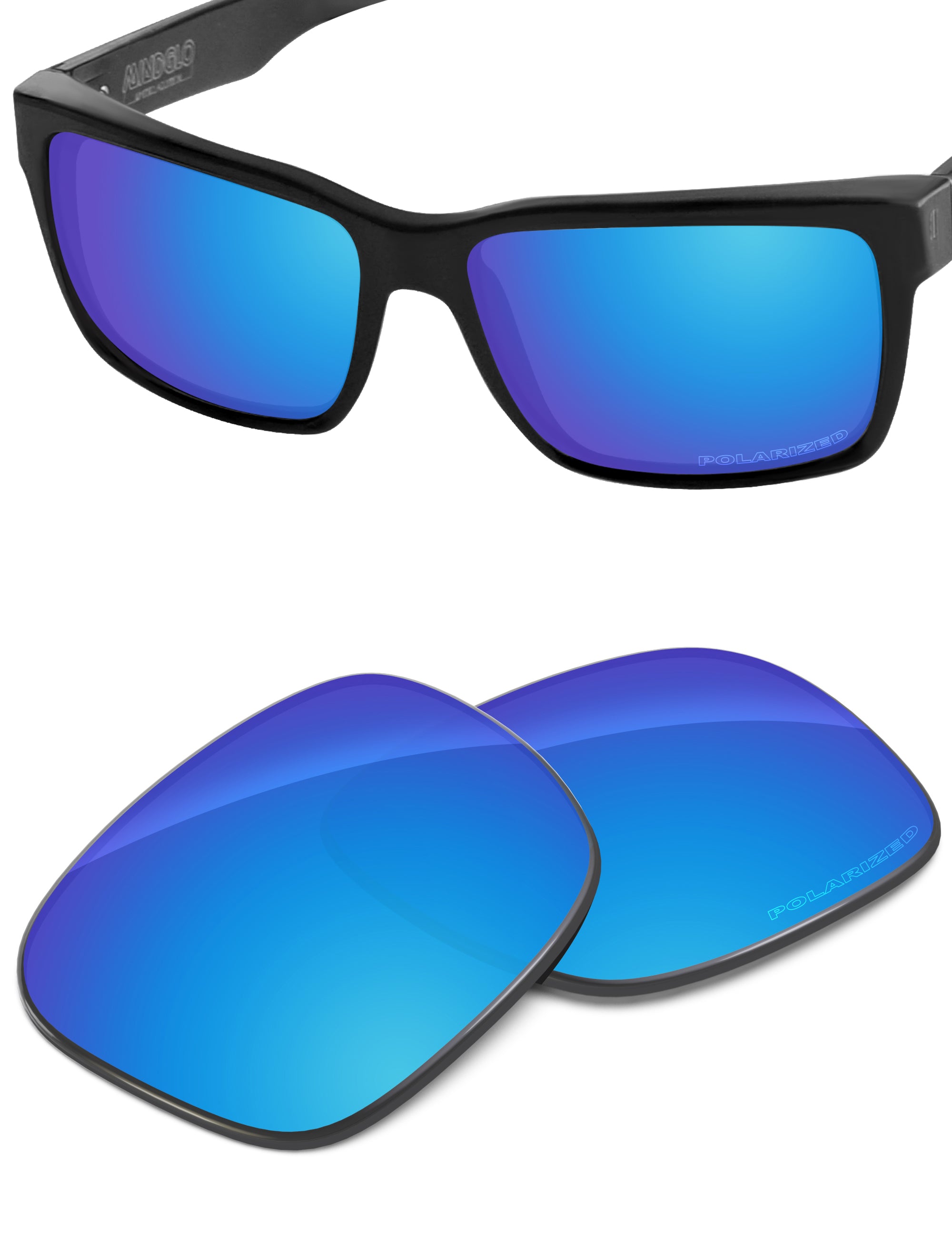 Sky Blue FlashMirror™-Polarized