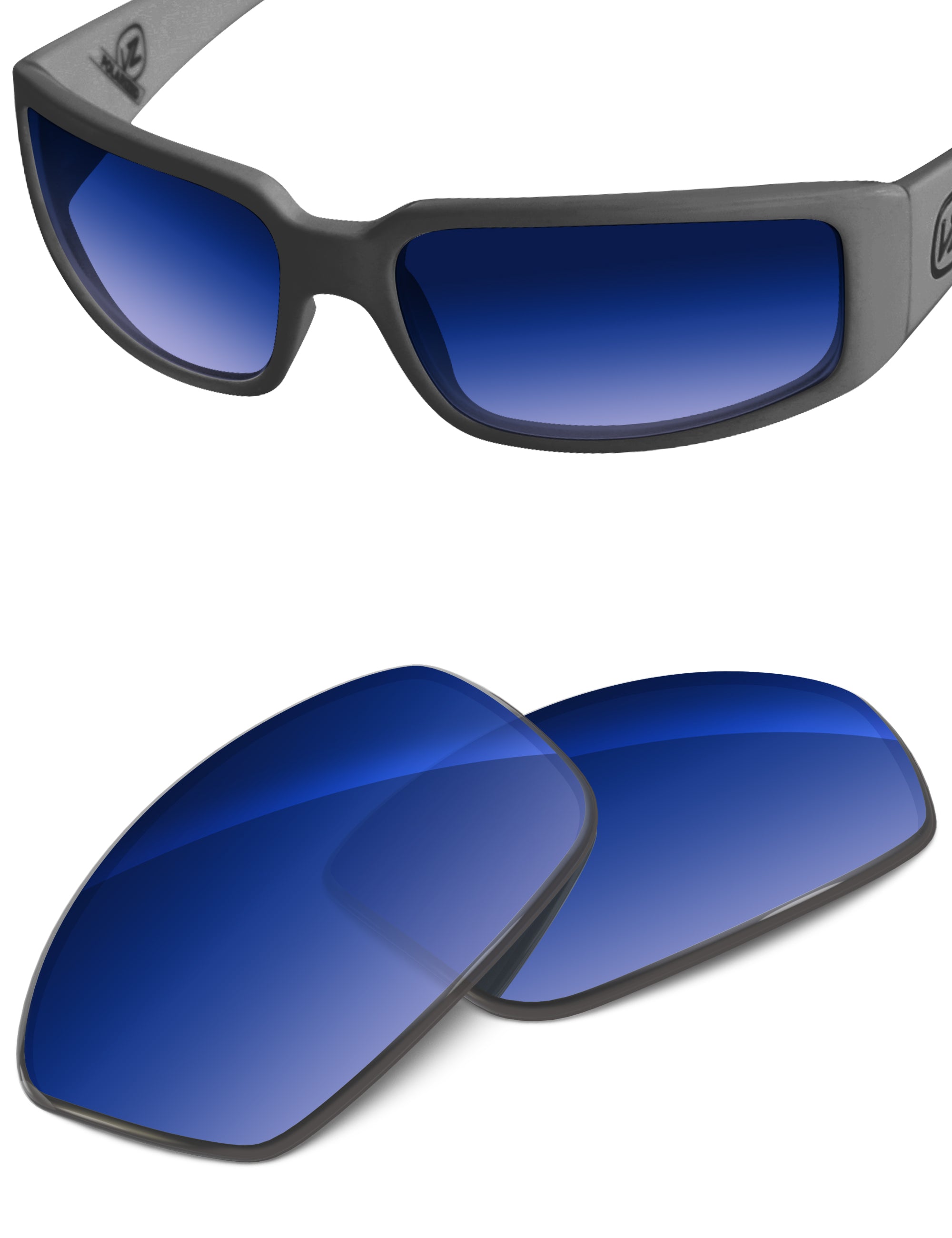 Aqua Blue Gradient-Non-Polarized