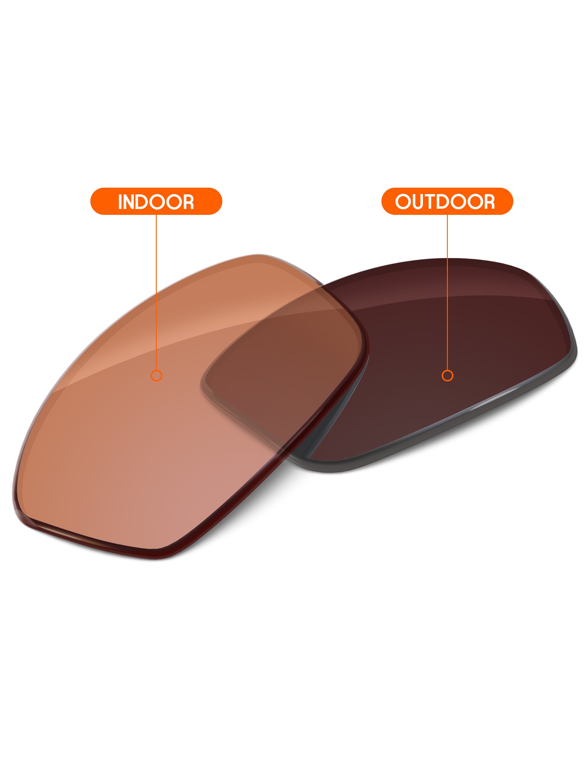 Orange Tint Photochromic-Non-Polarized