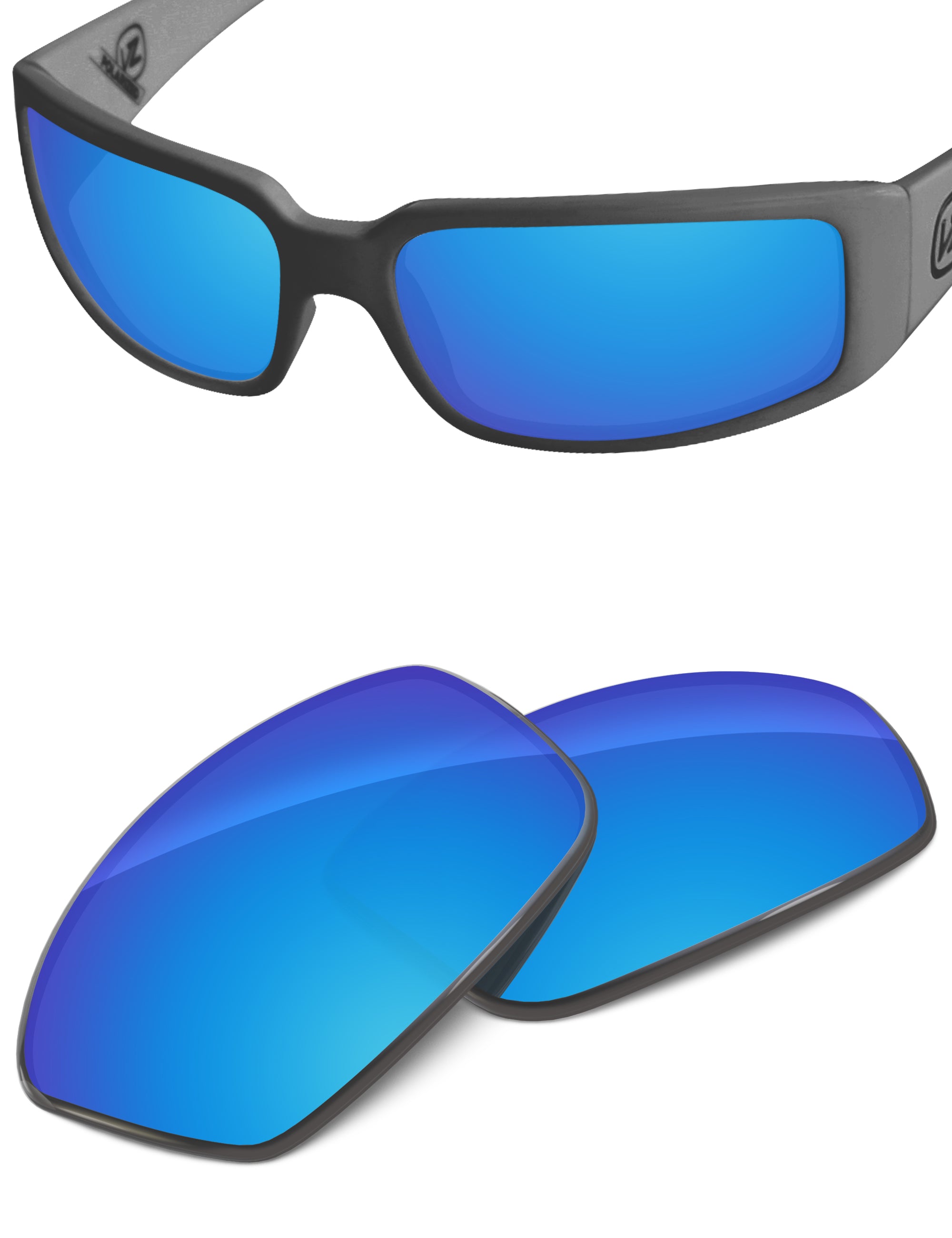 Sky Blue FlashMirror™-Non-Polarized