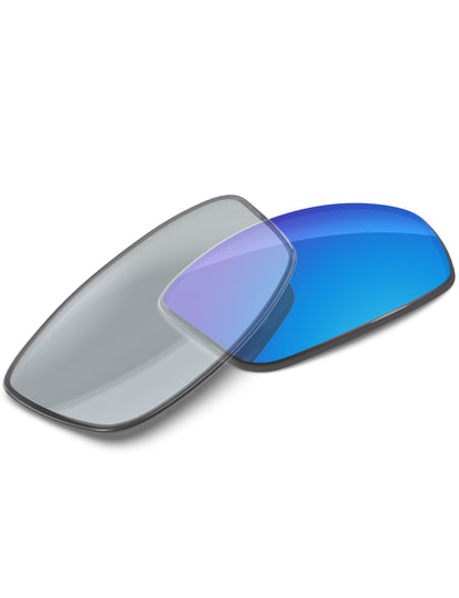 Sky Blue FlashMirror™ Photochromic-Non-Polarized