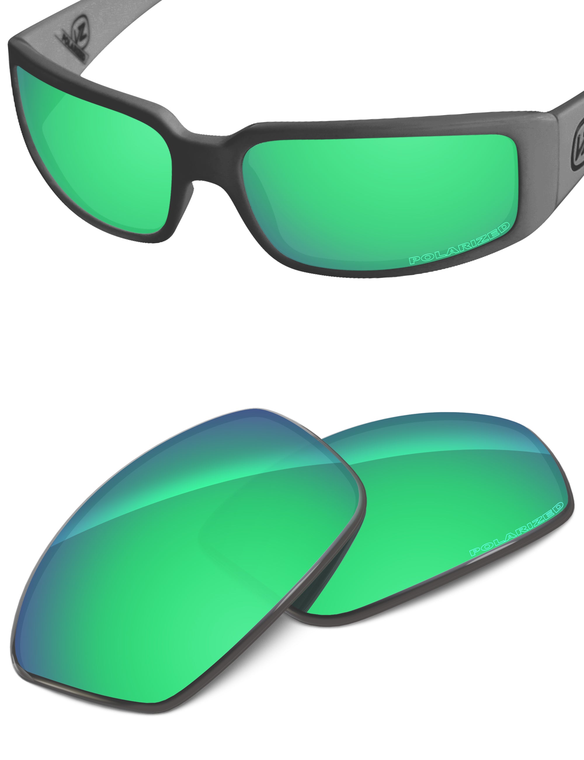 Emerald Green FlashMirror™-Polarized