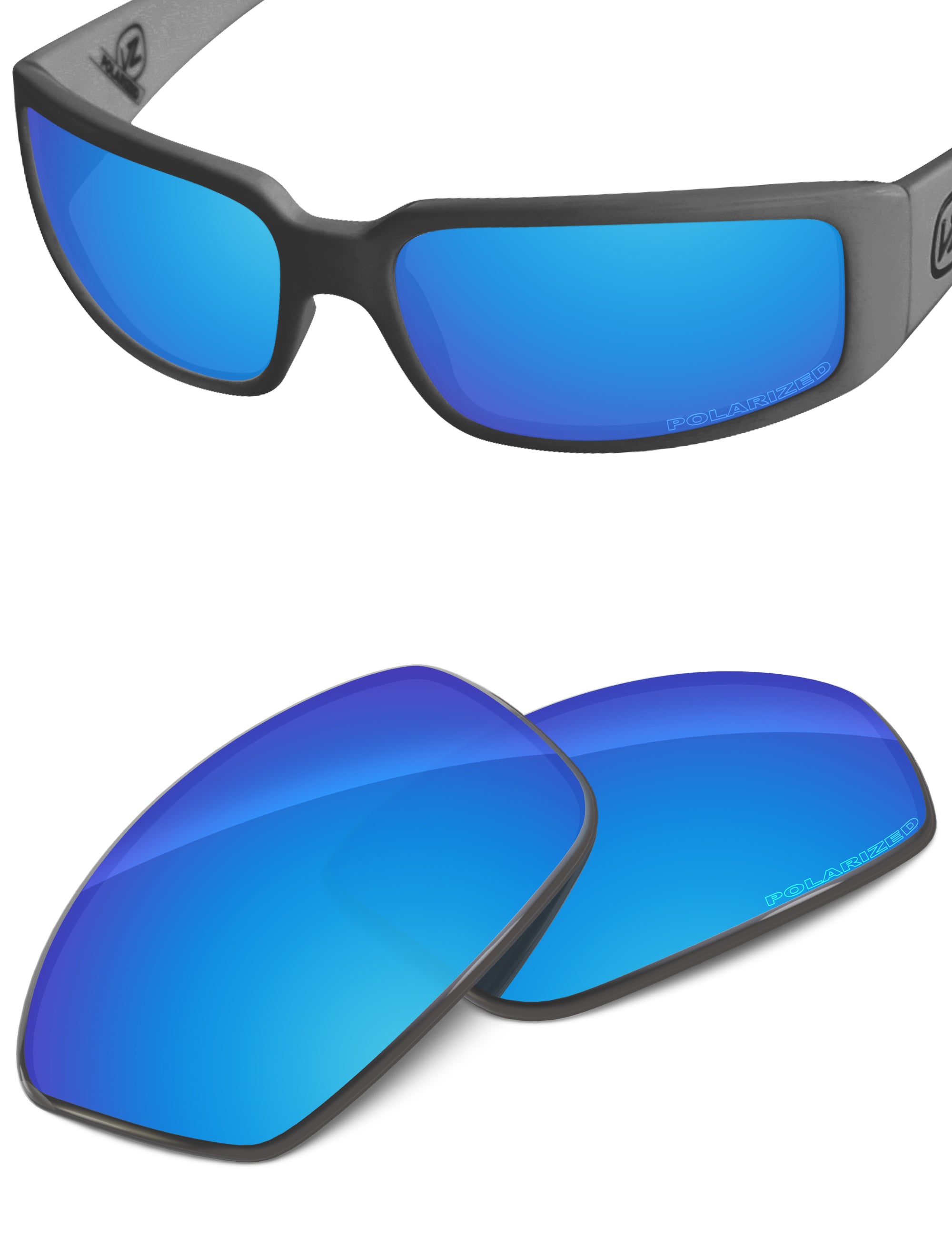 Sky Blue FlashMirror™-Polarized