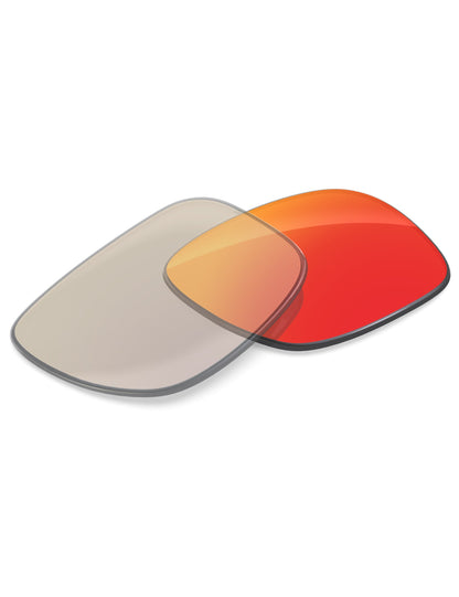 Fire Red FlashMirror™ Photochromic-Non-Polarized