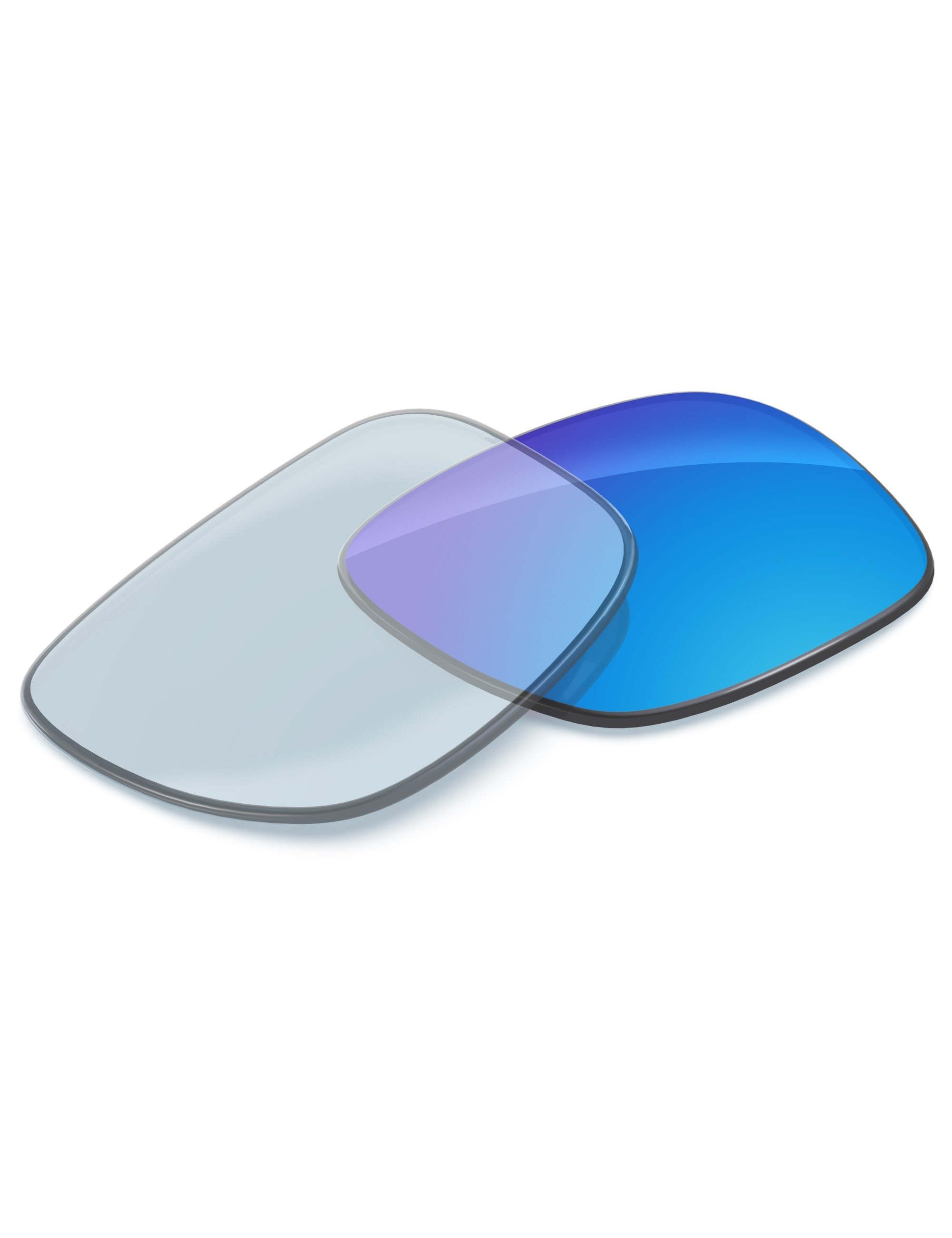 Sky Blue FlashMirror™ Photochromic-Non-Polarized