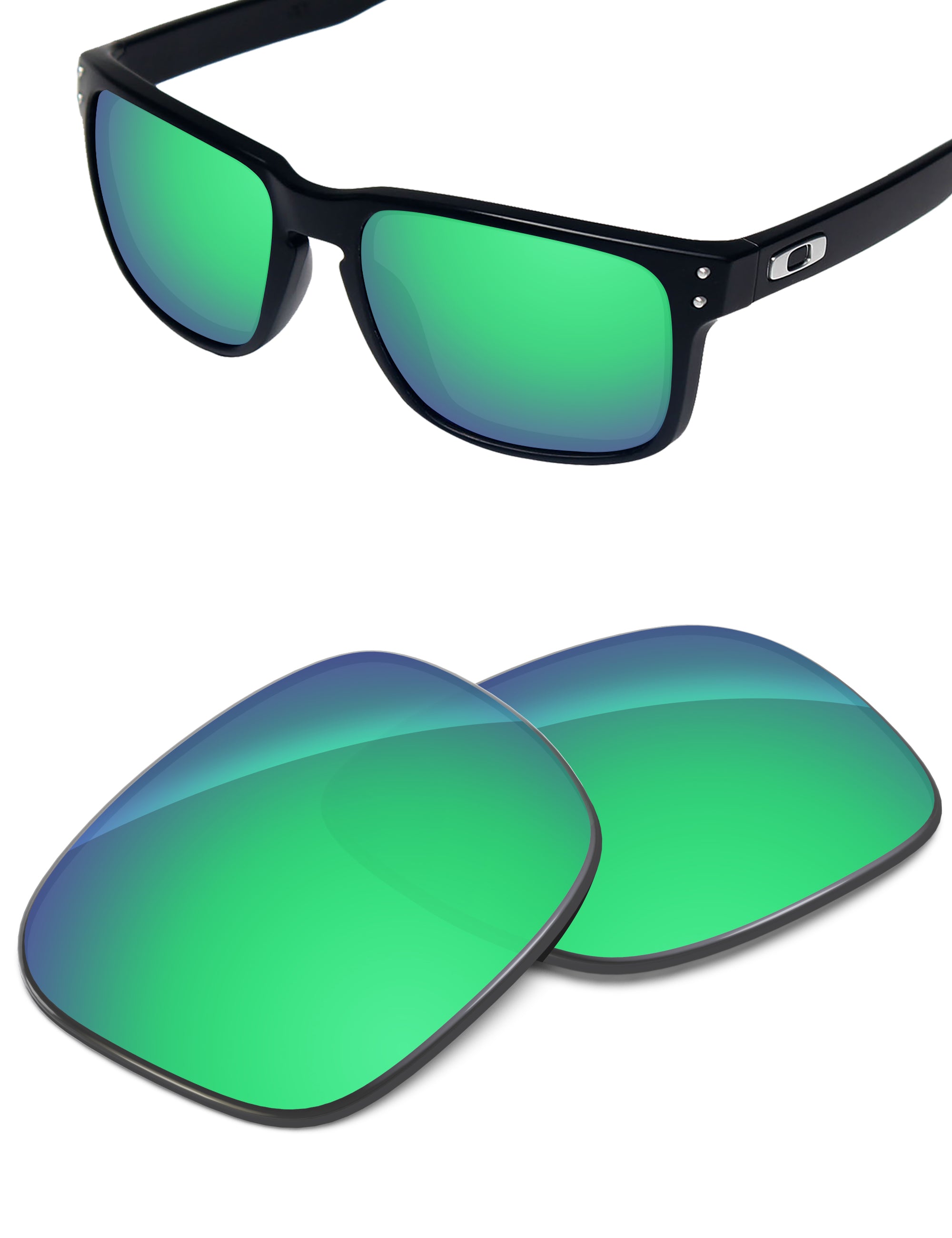 Emerald Green FlashMirror™-Non-Polarized