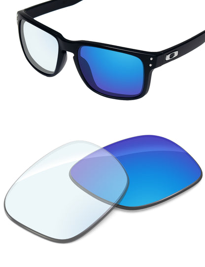 Sky Blue FlashMirror™ Photochromic-Non-Polarized